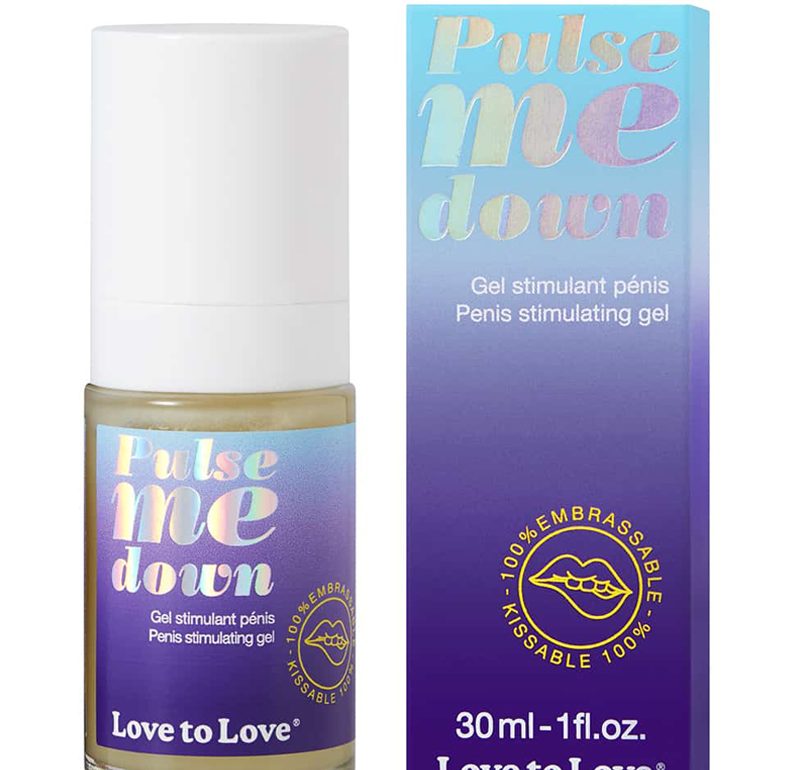 Gel pénis stimulant Pulse Me Down 30ml - Love To Love 1 Gel pénis stimulant Pulse Me Down Love To Love 30 ml