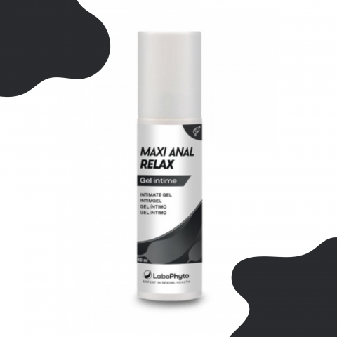 lubrifiants lubrifiant eau Tube de gel anal relaxant Maxi Anal Relax 100 ml Labophyto