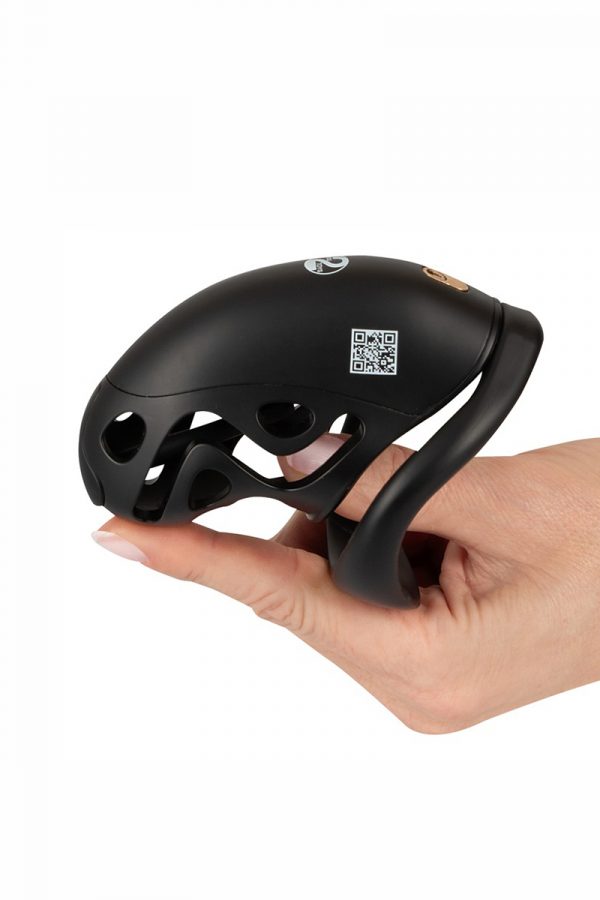 Accessoire BDSM homme cage de pénis sécurisée pour contrôle orgasmique