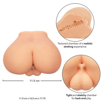 Masturbateur fessier Cheap Thrills CalExotics 3 asturbateur fessier CalExotics utilisé avec lubrifiant pour une stimulation optimale
