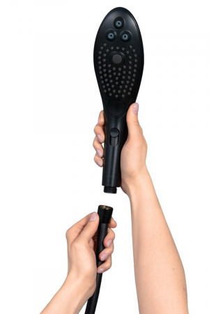 Womanizer Wave noir 3 Pommeau de douche érotique Womanizer Wave avec technologie PleasureJet