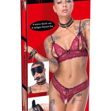 Kit BDSM Ensemble 7 pièces noir Bad Kitty 4 Kit BDSM Ensemble 7 pièces noir Bad Kitty – Image 4