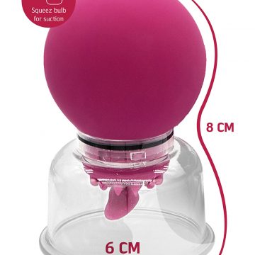 Pompe pour clitoris et tétons rotative et vibrante She.E.O. 4 pompe bien-être féminine avec double ventouse