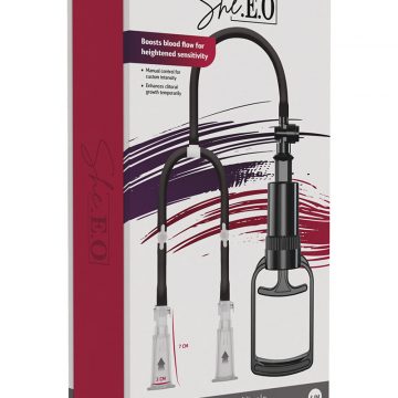 Pompe à tétons manuelle She.E.O 4 Pompe à tétons She.E.O. – Disponible en tailles S/M et M/L pour tous les profils