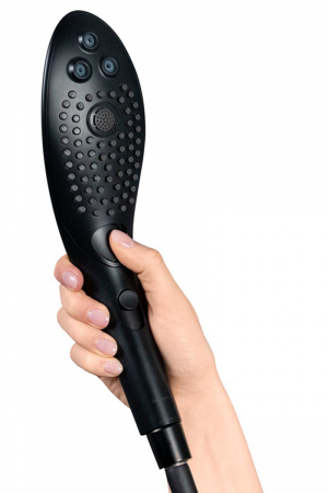 Womanizer Wave noir 4 Vibromasseur douchette Womanizer Wave pour orgasme clitoridien