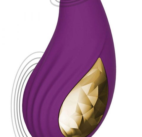 Double stimulateur clitoridien Divine Love Stimulator Xocoon effet cunnilingus