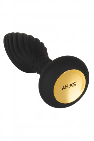 Plug anal vibrant et rotatif télécommandé Anos 2 Plug anal télécommandé avec vibrations et rotations