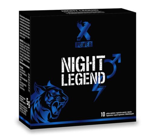 Stimulant sexuel homme Night Legend XPower 10 gélules