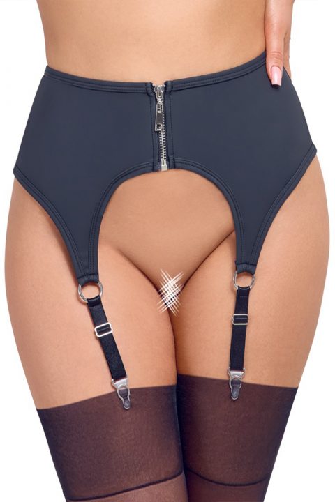 Porte-jarretelles noir mat Cottelli LINGERIE