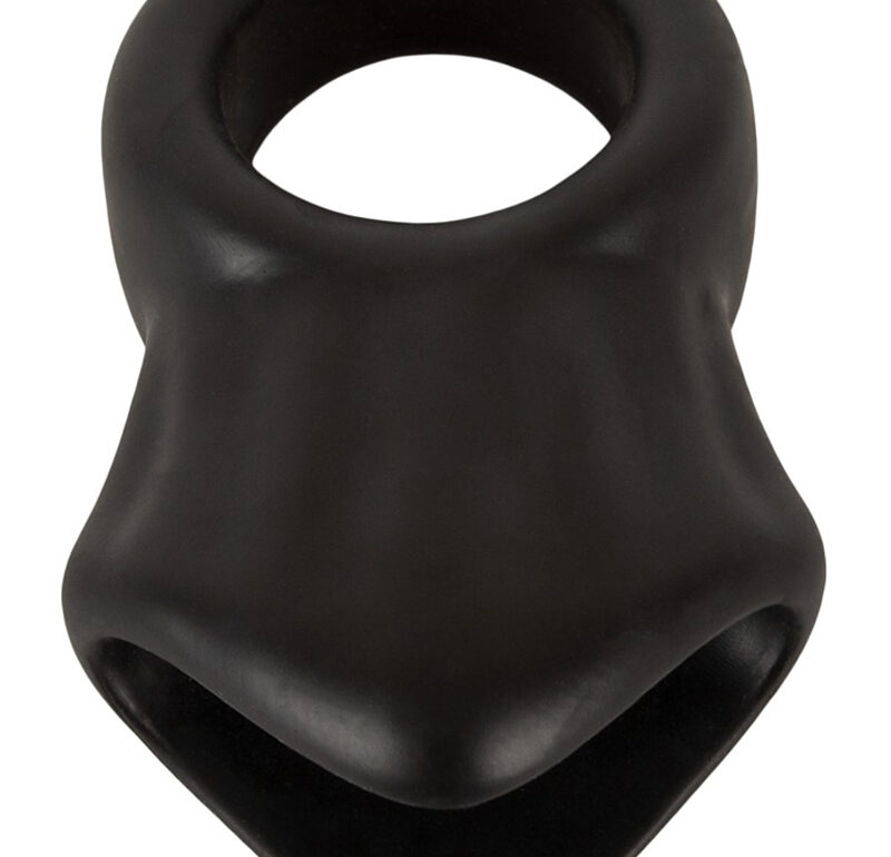 Cock Ring avec Ball Stretcher en Silicone – Erecto 1 Cock Ring avec Ball Stretcher en silicone Erecto