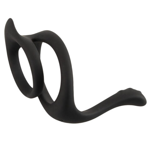Cock ring pénis et testicules Erecto en silicone