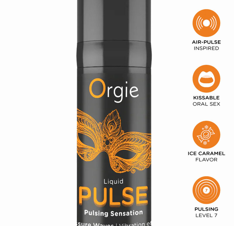 Gel Stimulant Pulsant Embrassable 15 ml | Orgie Liquid Pulse 2 Gel stimulant embrassable Orgie Liquid Pulse