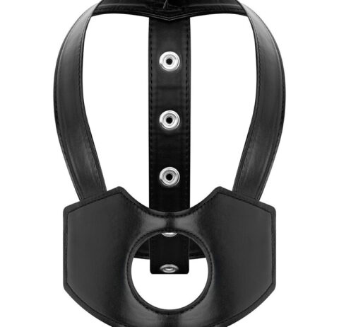 Harnais facial Strap-On Bedroom Fantasies noir