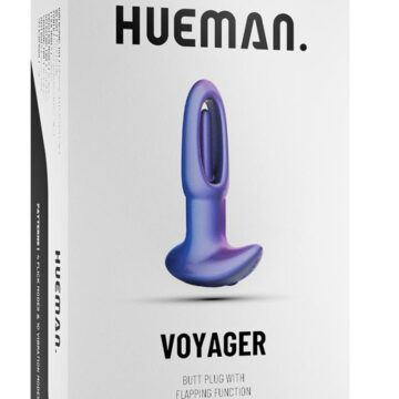 Plug Anal Vibrant avec tapotements Voyager - Hueman 4 Plug anal télécommandé Hueman Voyager
