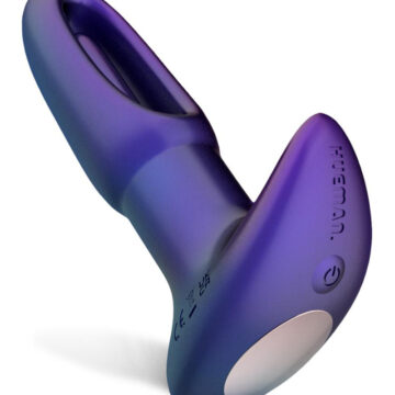 Plug Anal Vibrant avec tapotements Voyager - Hueman 3 Plug prostatique vibrant télécommandé Hueman Voyager