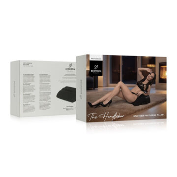 Coussin Sexuel Gonflable The Handlebar – Bedroom Fantasies 3 Poignées latérales intégrées pour faciliter le maintien