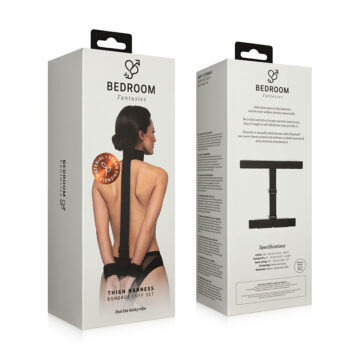 Menottes Soft Straps Bras et Cou – Bedroom Fantasies 2 Menottes BDSM Soft Straps Bedroom Fantasies