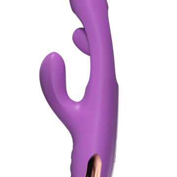 Vibro Rabbit point G mouvement caressant She.E.O 3 Vibromasseur point G clitoris triple moteur She.E.O
