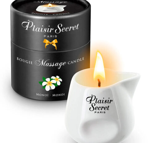 Bougie de massage Monoï Plaisir Secret 80 ml