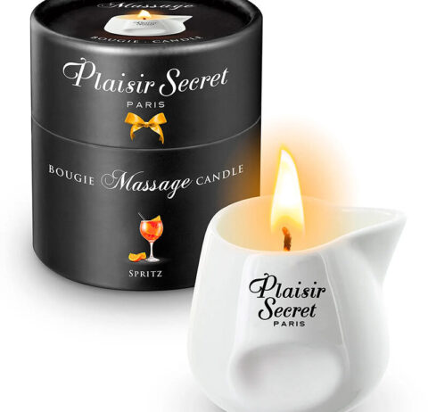 Bougie de massage gourmande Spritz Plaisir Secret 80 ml